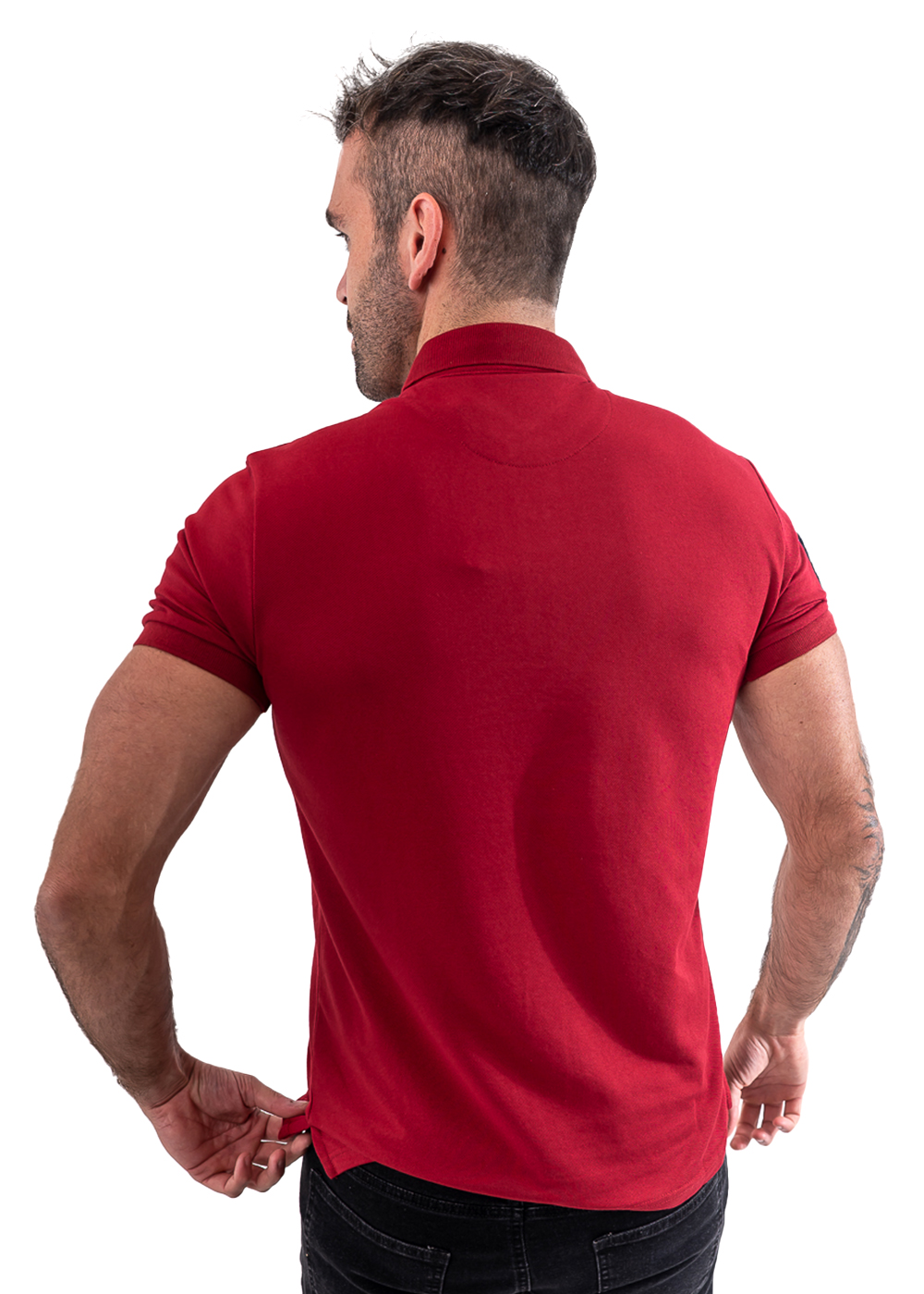 POLERA CUELLO PIQUE HOMBRE - 3