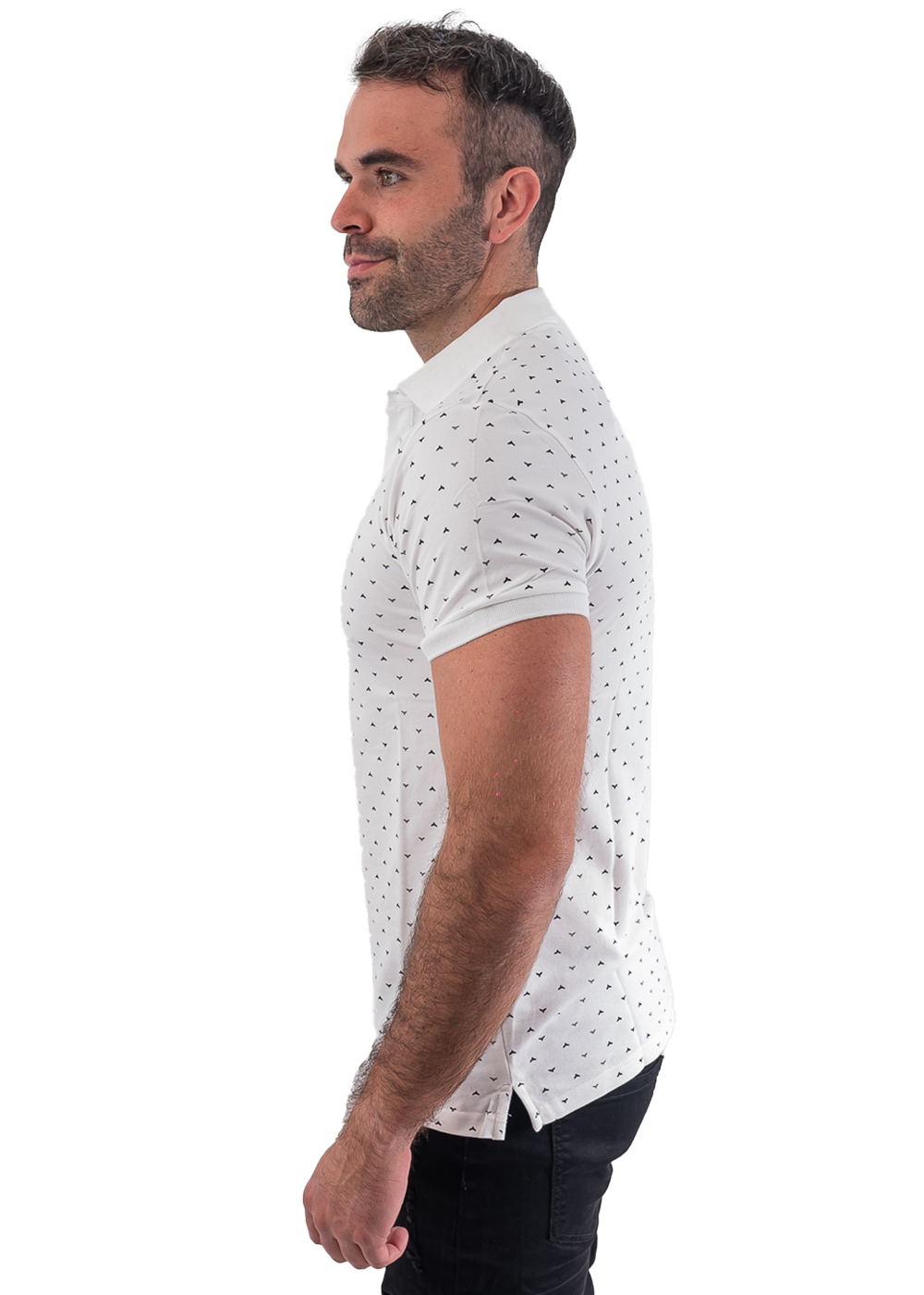 POLERA CUELLO PIQUE HOMBRE - 2