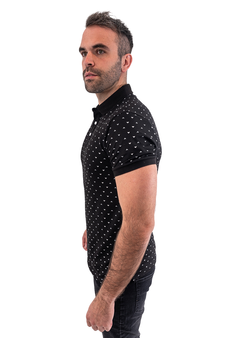 POLERA CUELLO PIQUE HOMBRE - 2
