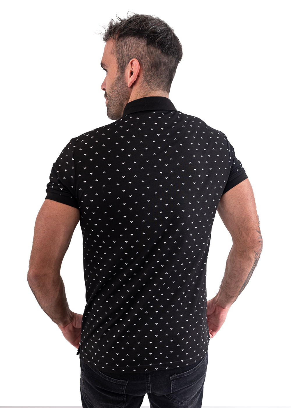 POLERA CUELLO PIQUE HOMBRE - 3