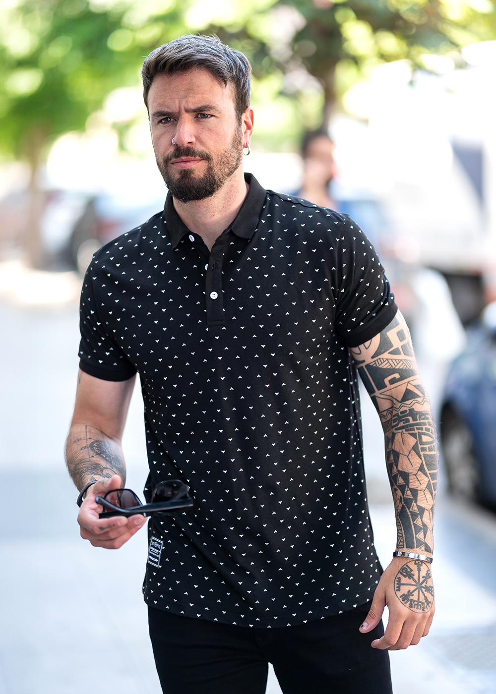 POLERA CUELLO PIQUE HOMBRE - 4