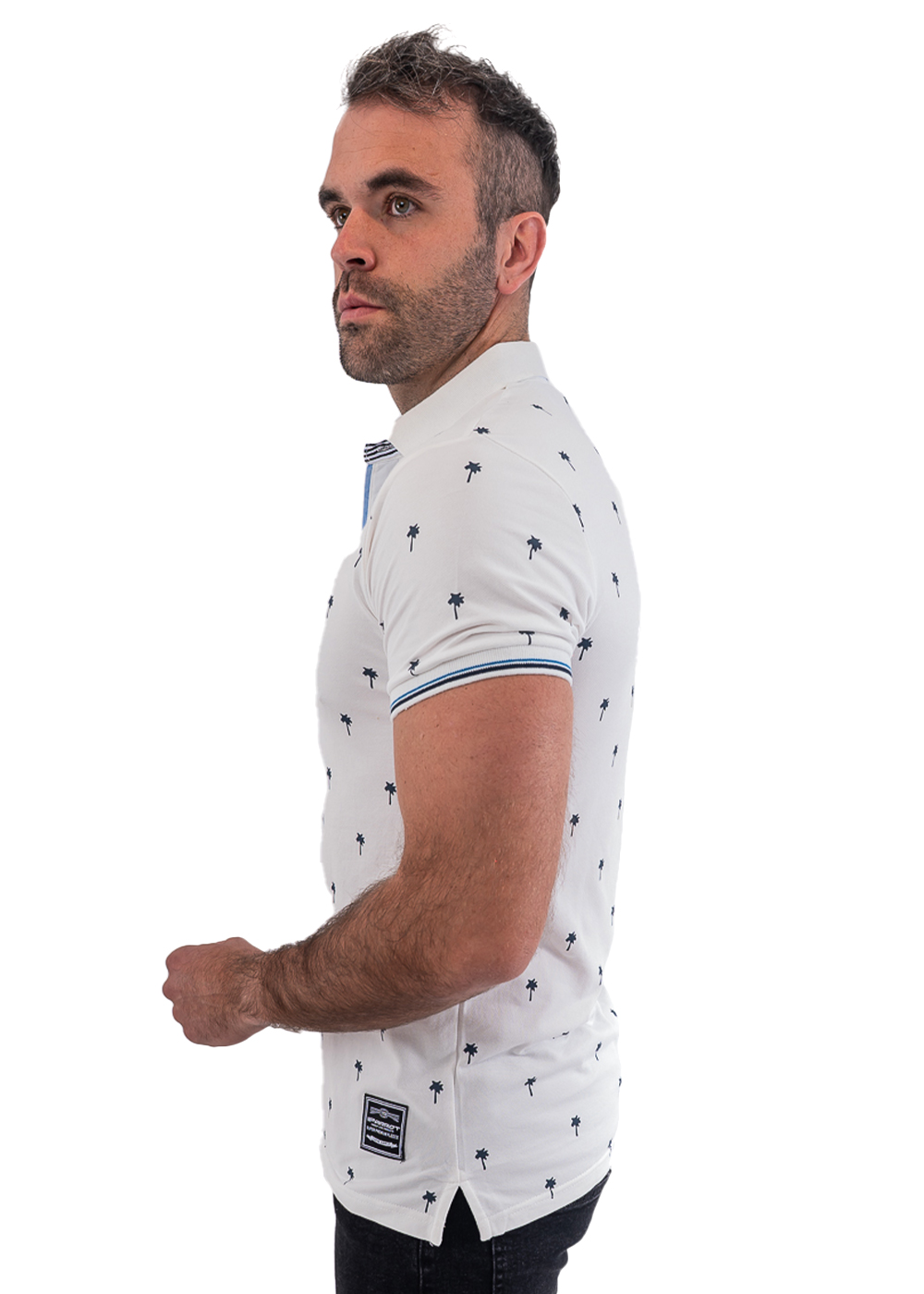 POLERA CUELLO PIQUE HOMBRE - 2