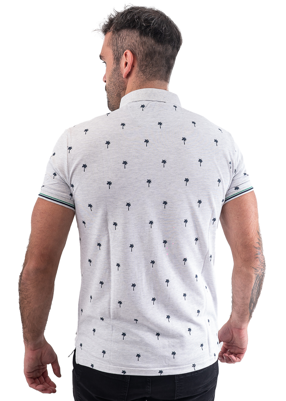 POLERA CUELLO PIQUE HOMBRE - 3