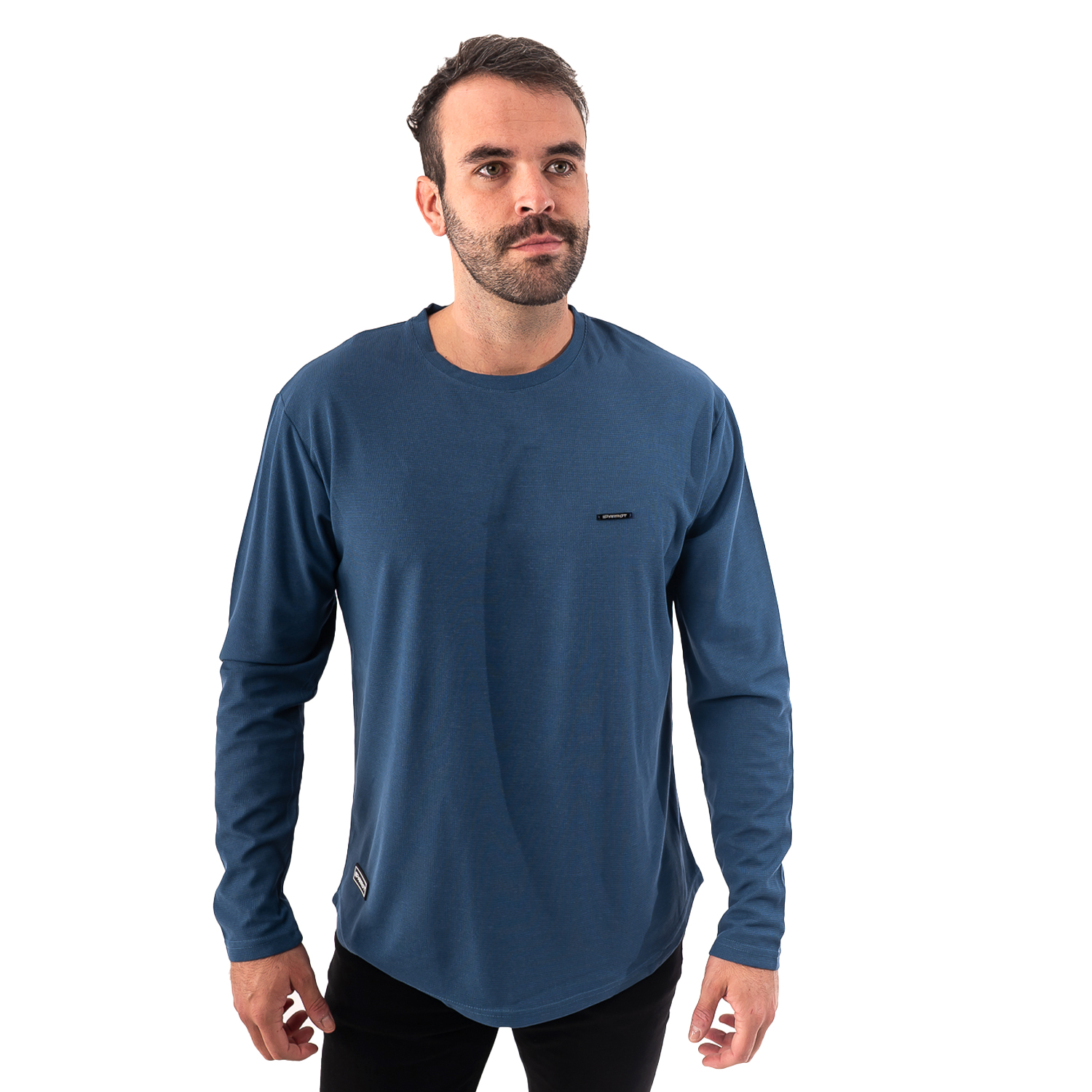 POLERA MANGA LARGA, MARCA PARROT - 1
