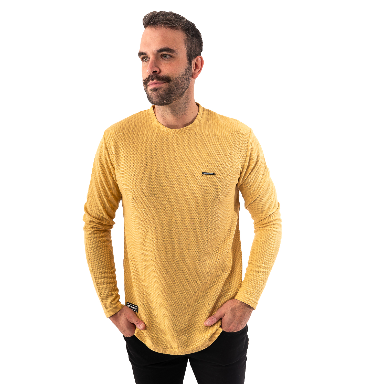 POLERA MANGA LARGA, MARCA PARROT - 1