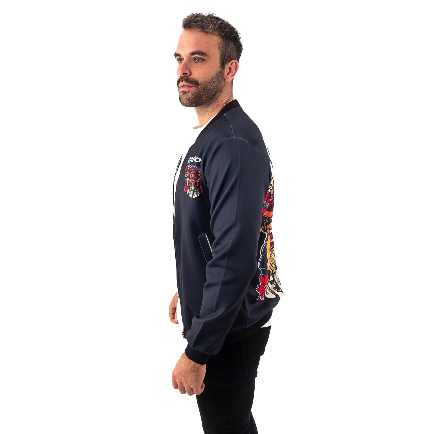 BOMBER SUBLIMADA PARROT - 2