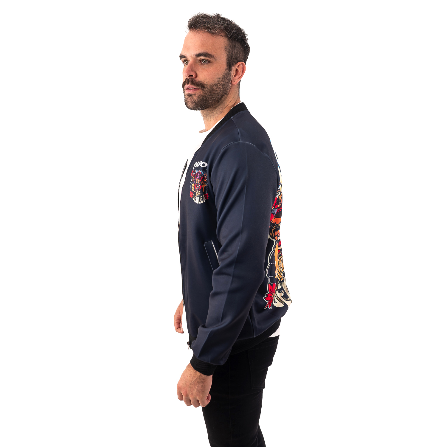BOMBER SUBLIMADA PARROT - 2