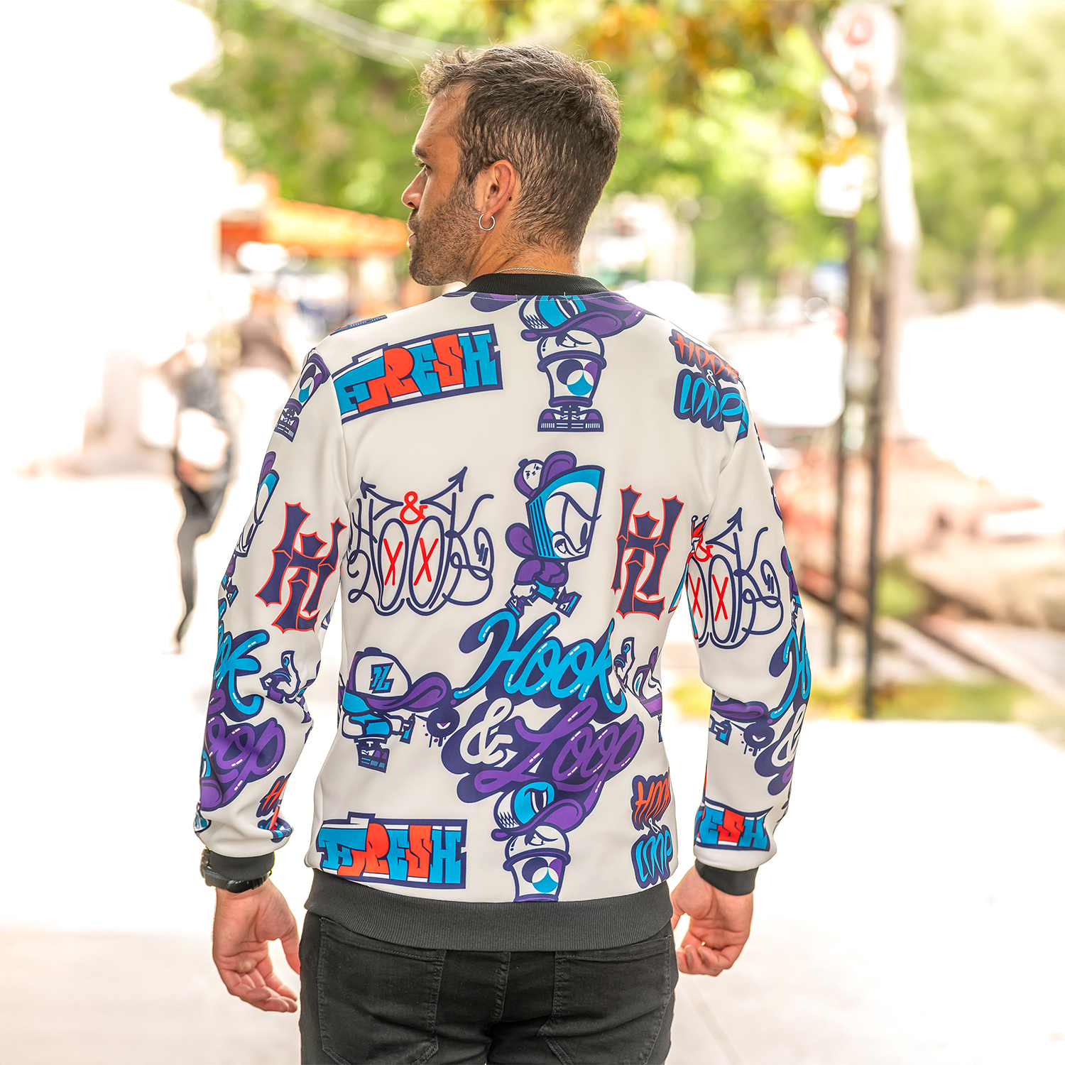 BOMBER SUBLIMADA PARROT - 5