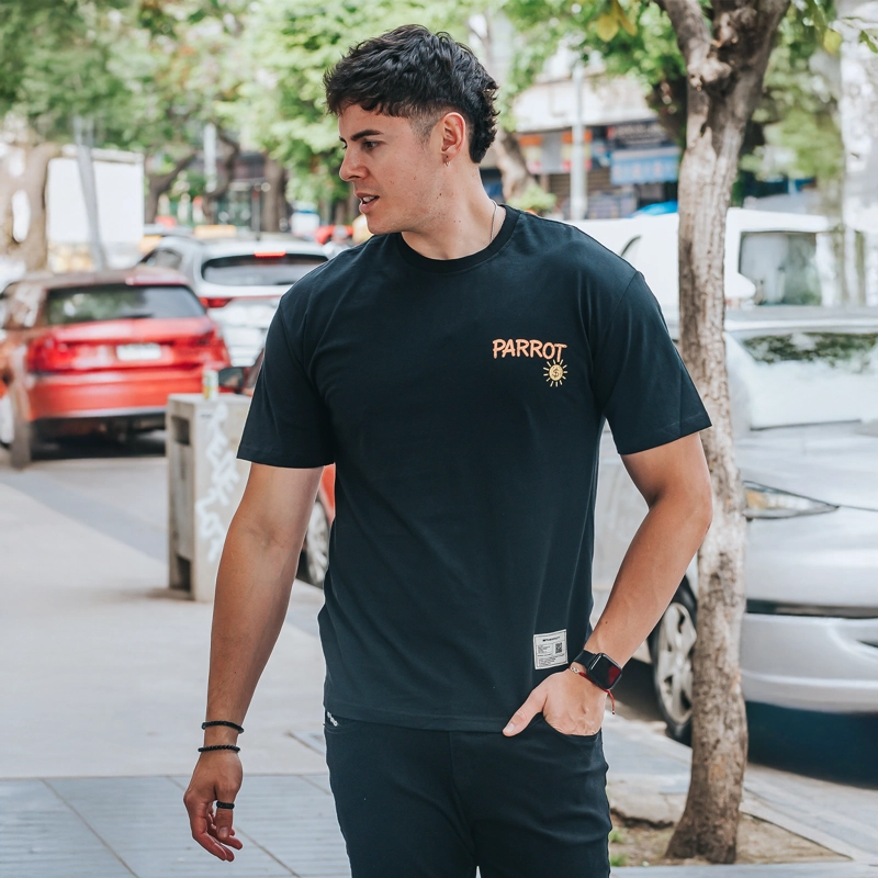 POLERA OVERSIZE MARCA PARROT - 4