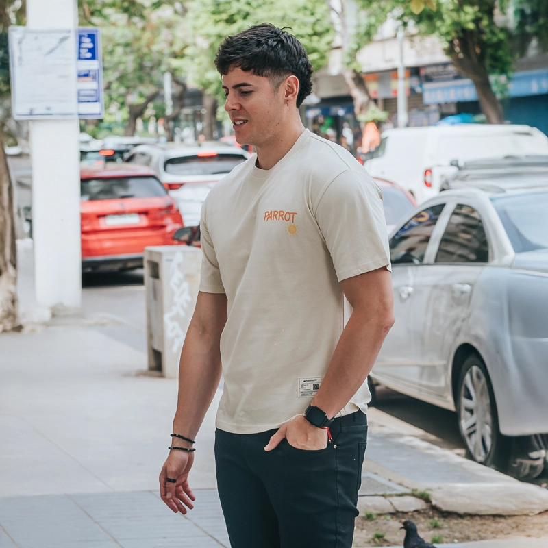 POLERA OVERSIZE MARCA PARROT - 4