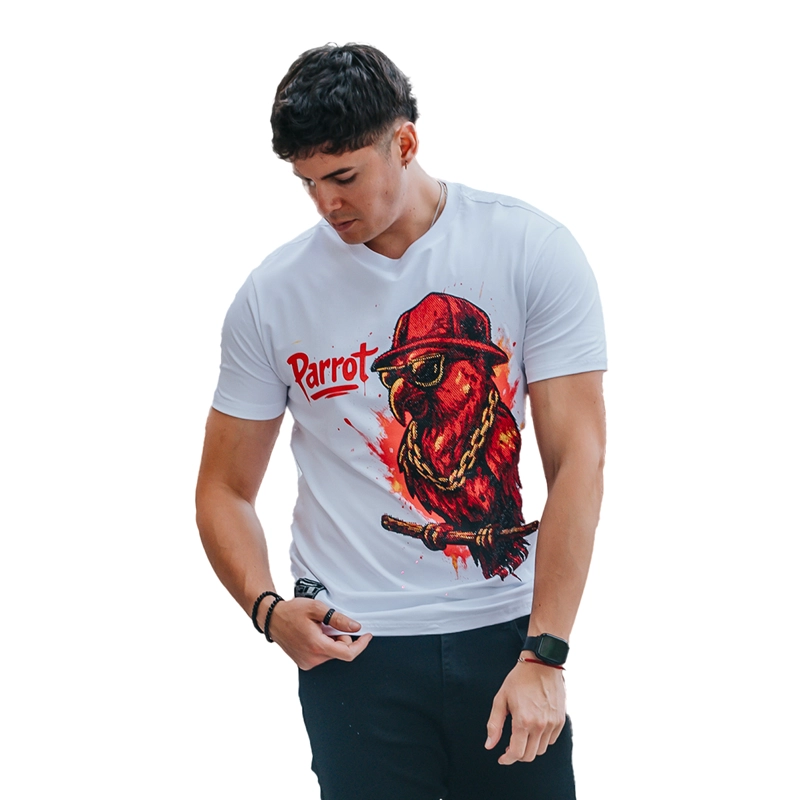POLERA PREMIUM LORO MARCA PARROT - 1