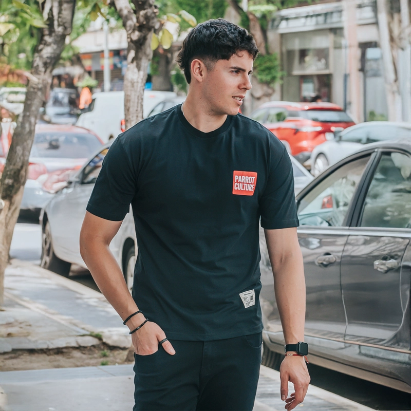 POLERA OVERSIZE MARCA PARROT - 4