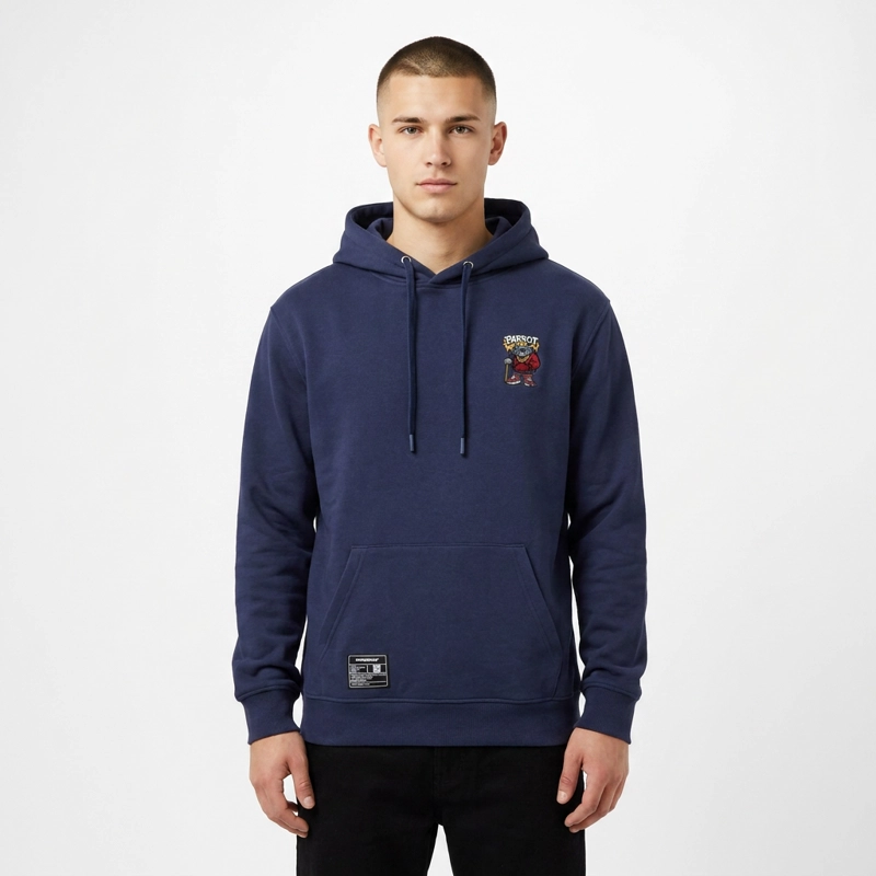 HOODIE BULLDOG PARROT - 1