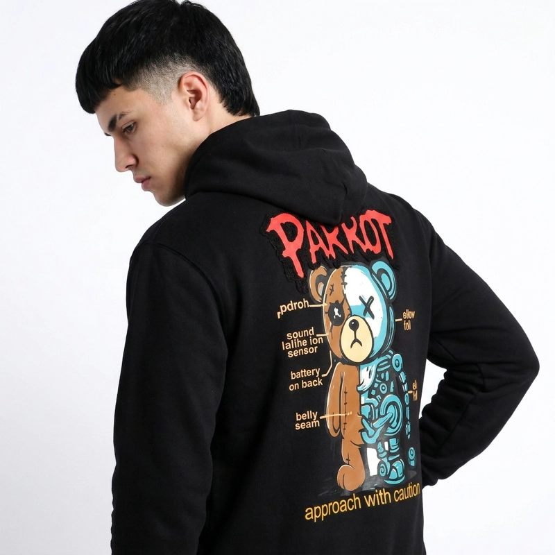 CONJUNTO BUZO Y POLERON OSO ROBOT PARROT - 2