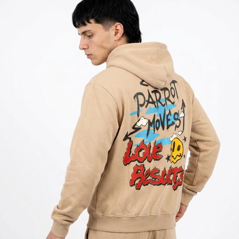 CONJUNTO BUZO Y POLERON LOVE RESULT PARROT - 2