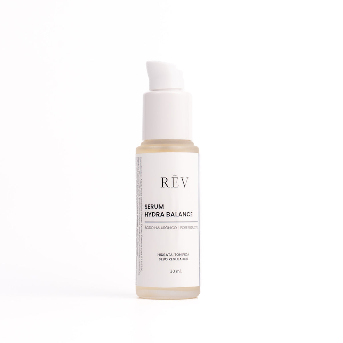 SERUM HIDRATANTE Y SEBO REGULADOR FACIAL REV NATURAL HYDRA BALANCE CON ACIDO HIALURONICO - 1
