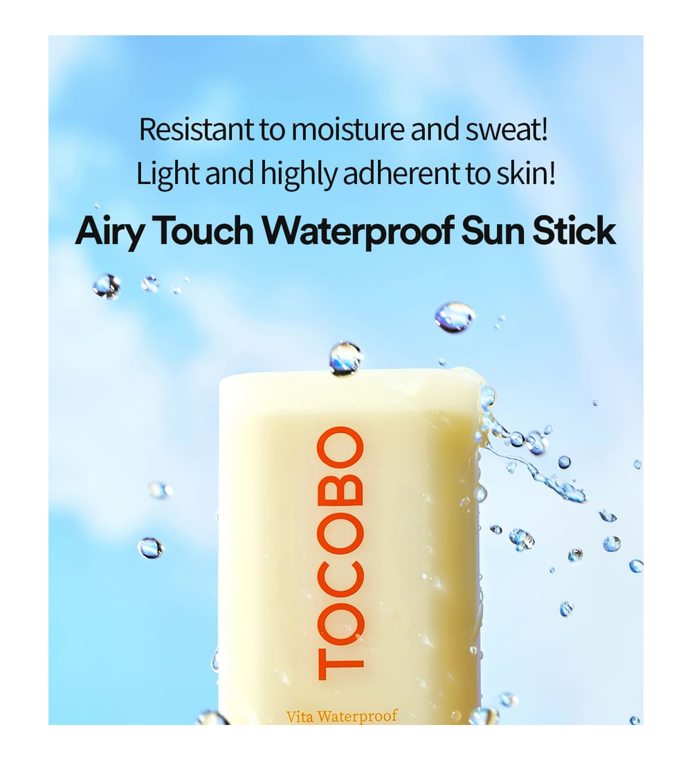 TOCOBO PROTECTOR SOLAR BARRA VITA WATERPROOF SUN STICK SPF50 - 2