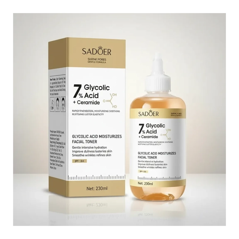 GLYCOLIC ACID 7% SOLUCION ACIDO GLICOLICO + CERAMIDAS 230ML - 6