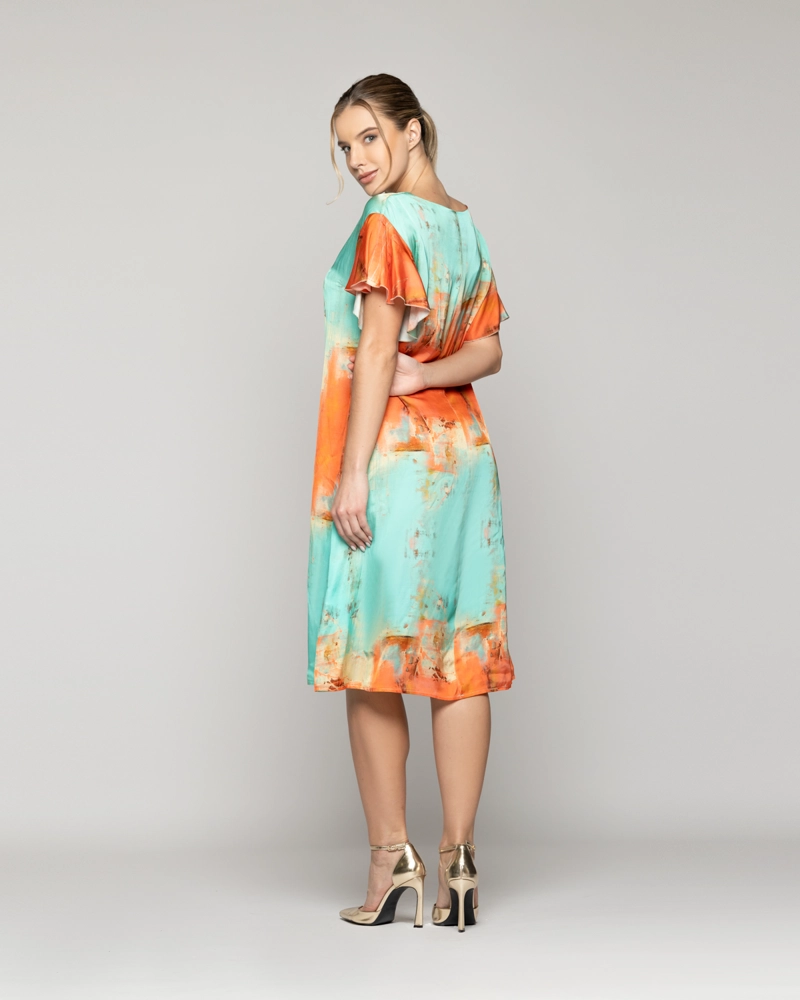 VESTIDO MUJER VICENZA MANGA CORTA LINEATRE - 4