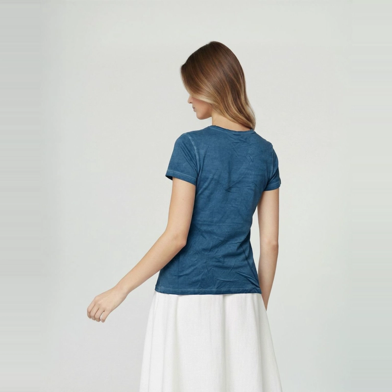 POLERA MUJER ANTONELLA REGULAR JEANS LINEATRE - 2
