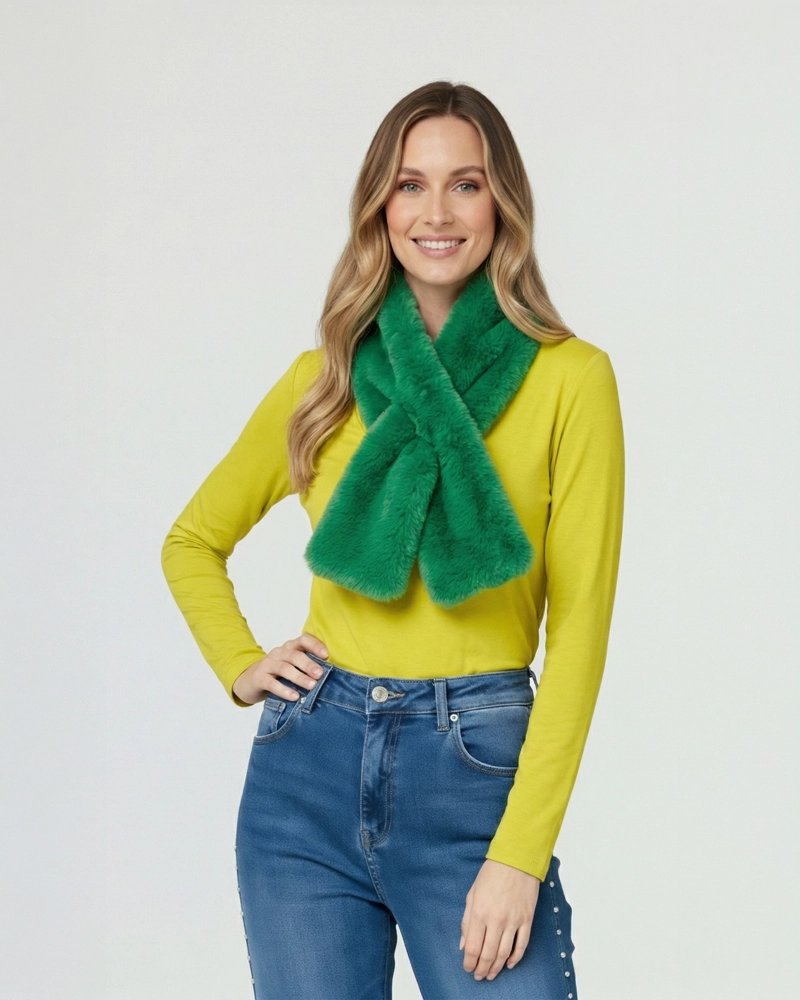 CUELLO MUJER STELLA VERDE LINEATRE - 1
