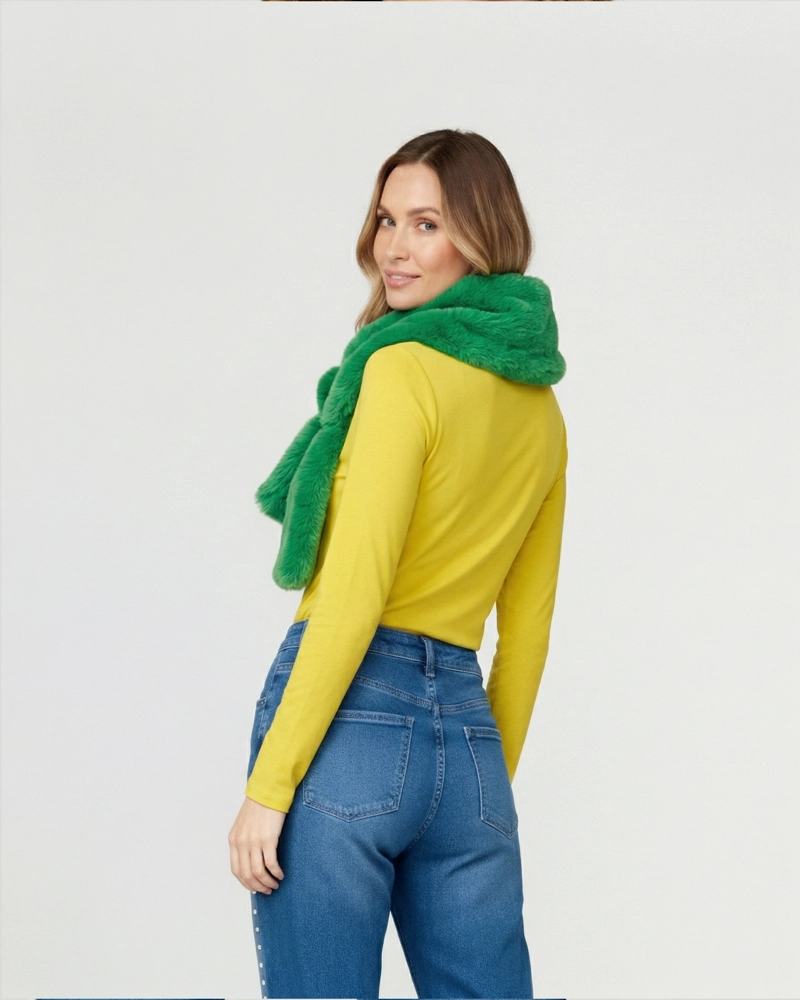CUELLO MUJER STELLA VERDE LINEATRE - 3