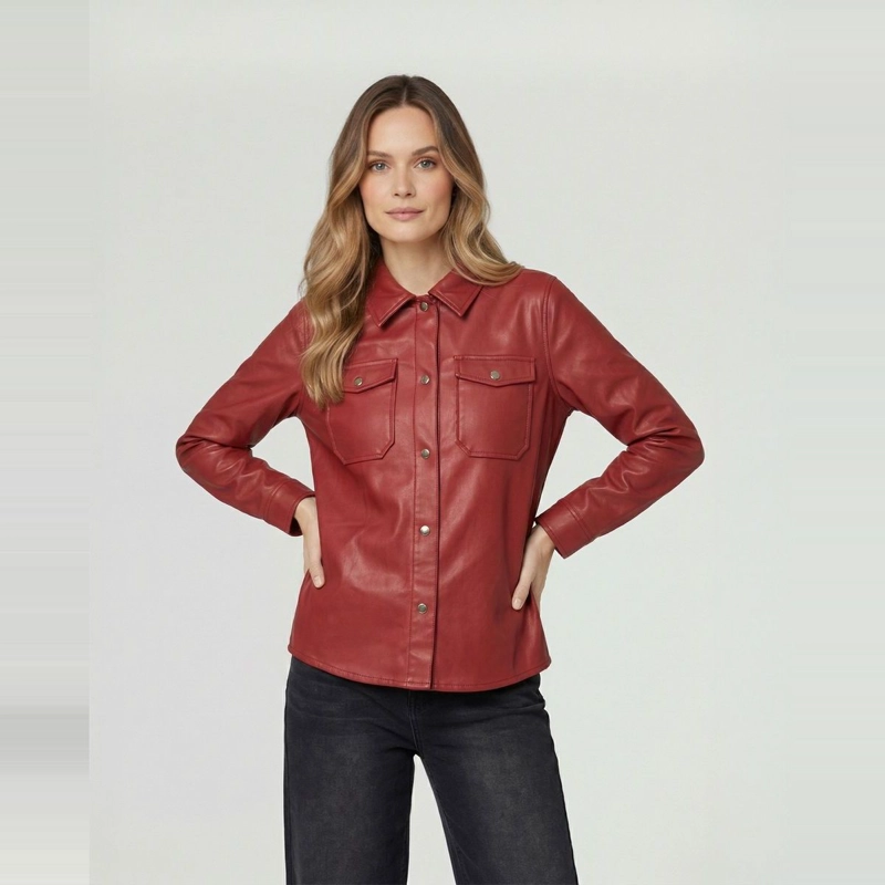 CAMISA MUJER EMILIA VINO LINEATRE - 1
