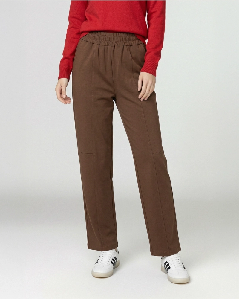 PANTALON MUJER BEATRIZ GRIS LINEATRE - 1