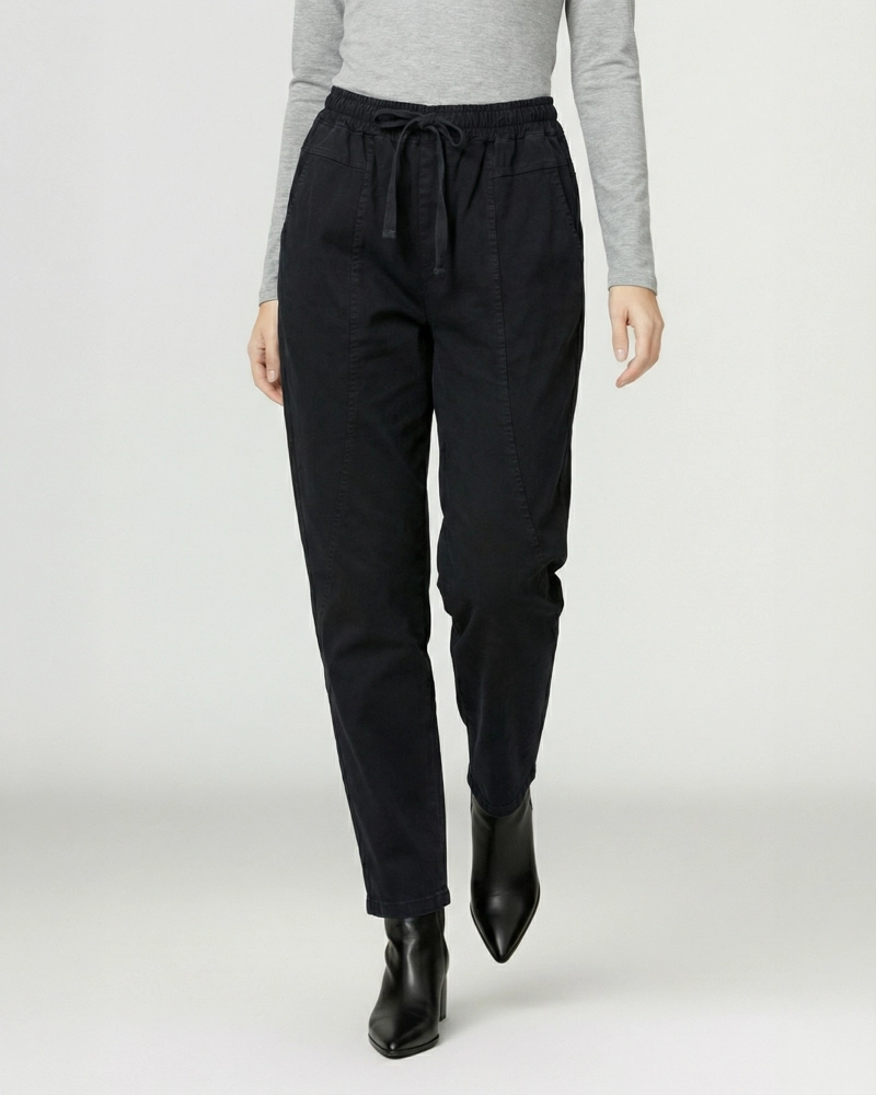 PANTALON MUJER CARMEN REGULAR NEGRO LINEATRE - 1