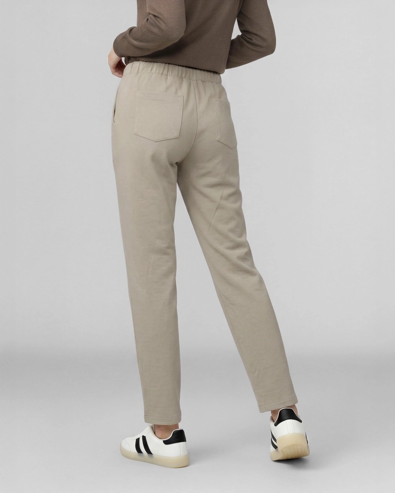 PANTALON MUJER ANNA REGULAR BEIGE LINEATRE - 2