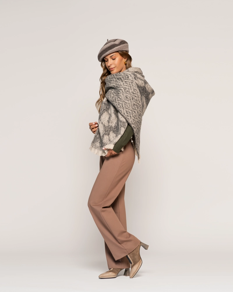 BUFANDA PRUDENCIA GRIS MUJER - 2