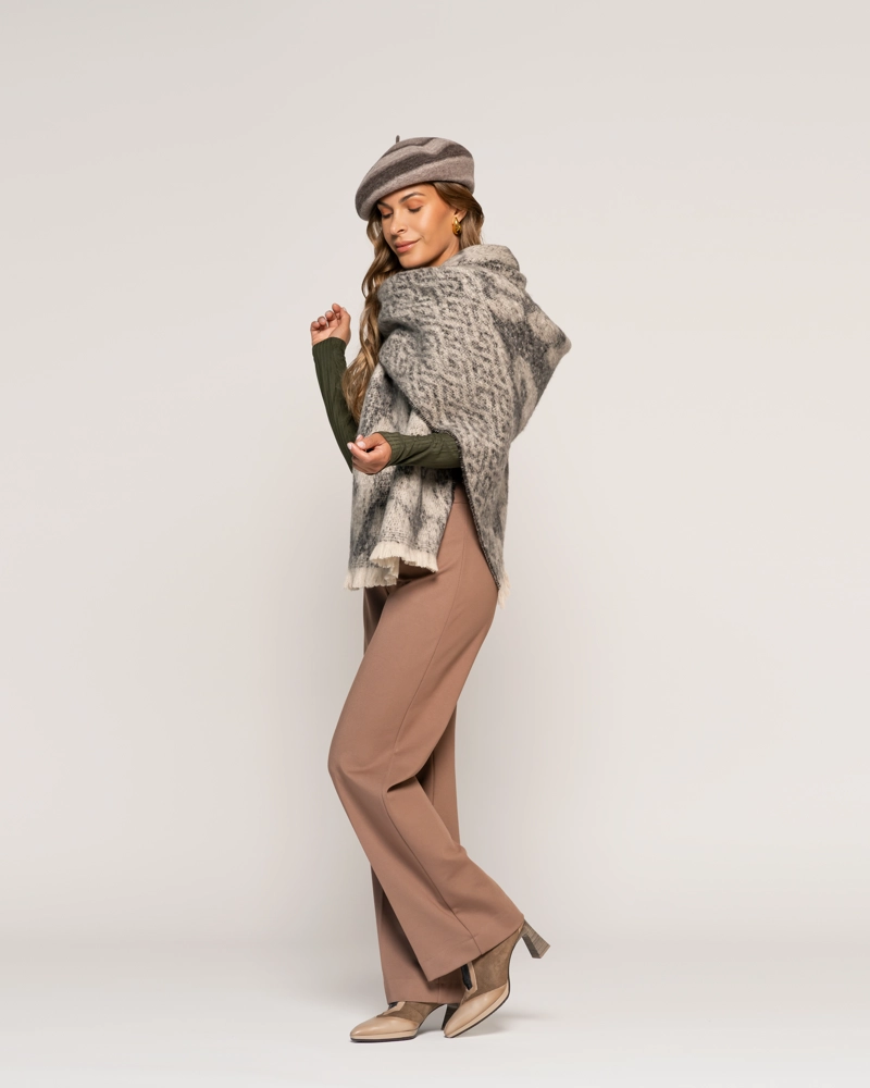 BUFANDA PRUDENCIA GRIS MUJER - 3