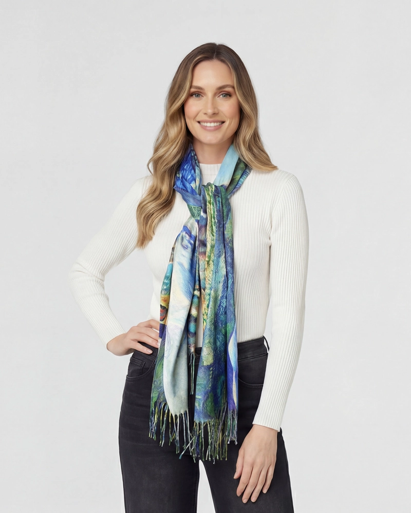 ECHARPE MUJER FLAVIA VERDE LINEATRE - 2