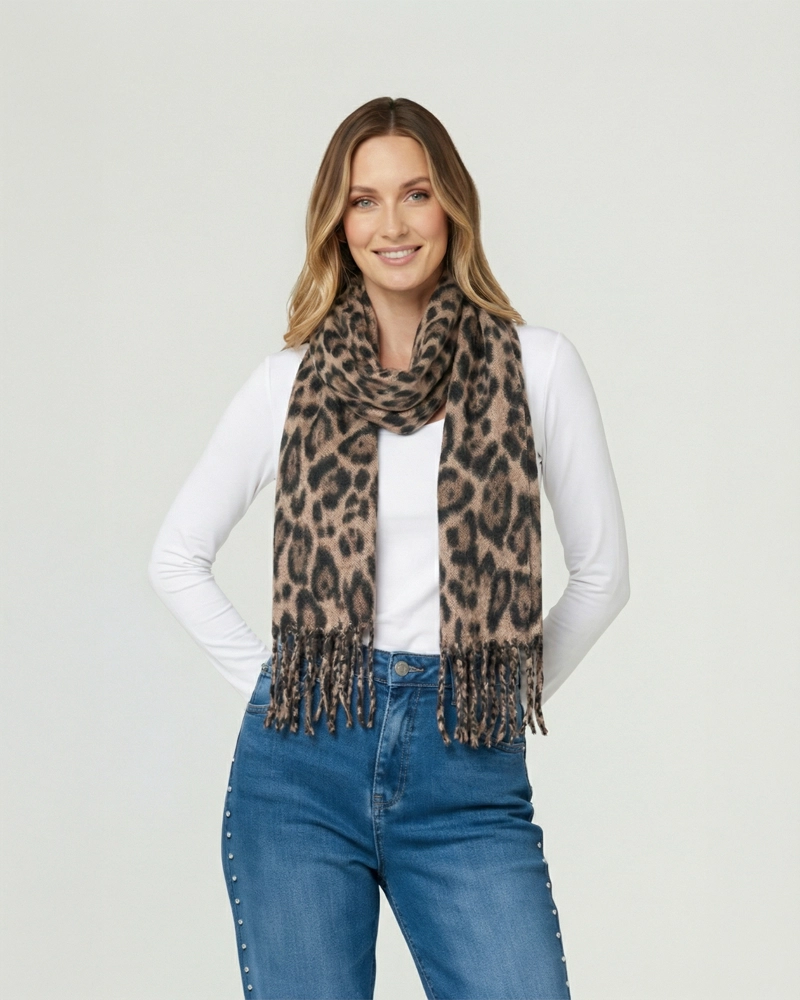 ECHARPE MUJER MURIEL TAUPE LINEATRE
