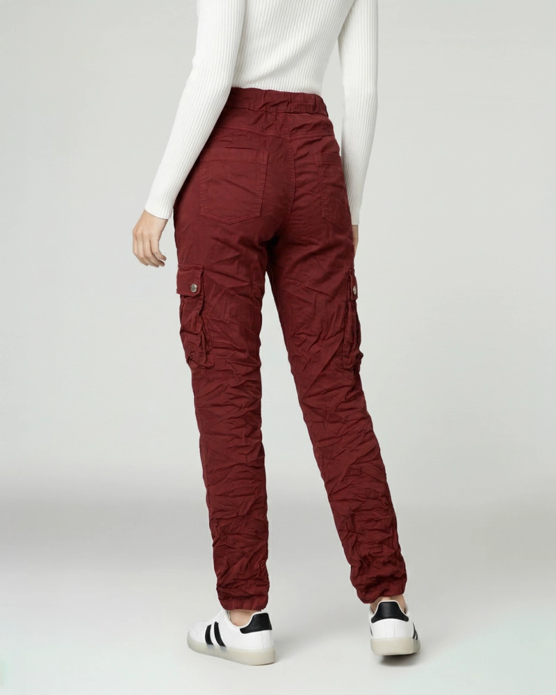 PANTALON MUJER ROSARIO RELAXED INDIA LINEATRE - 1