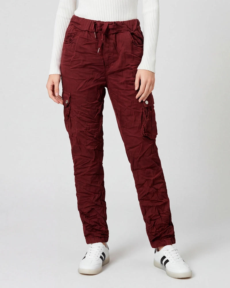 PANTALON MUJER ROSARIO RELAXED INDIA LINEATRE - 2