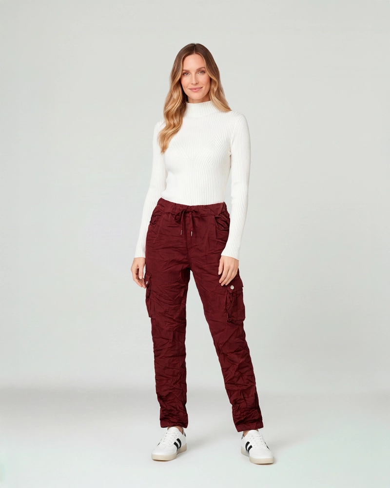 PANTALON MUJER ROSARIO RELAXED INDIA LINEATRE - 3