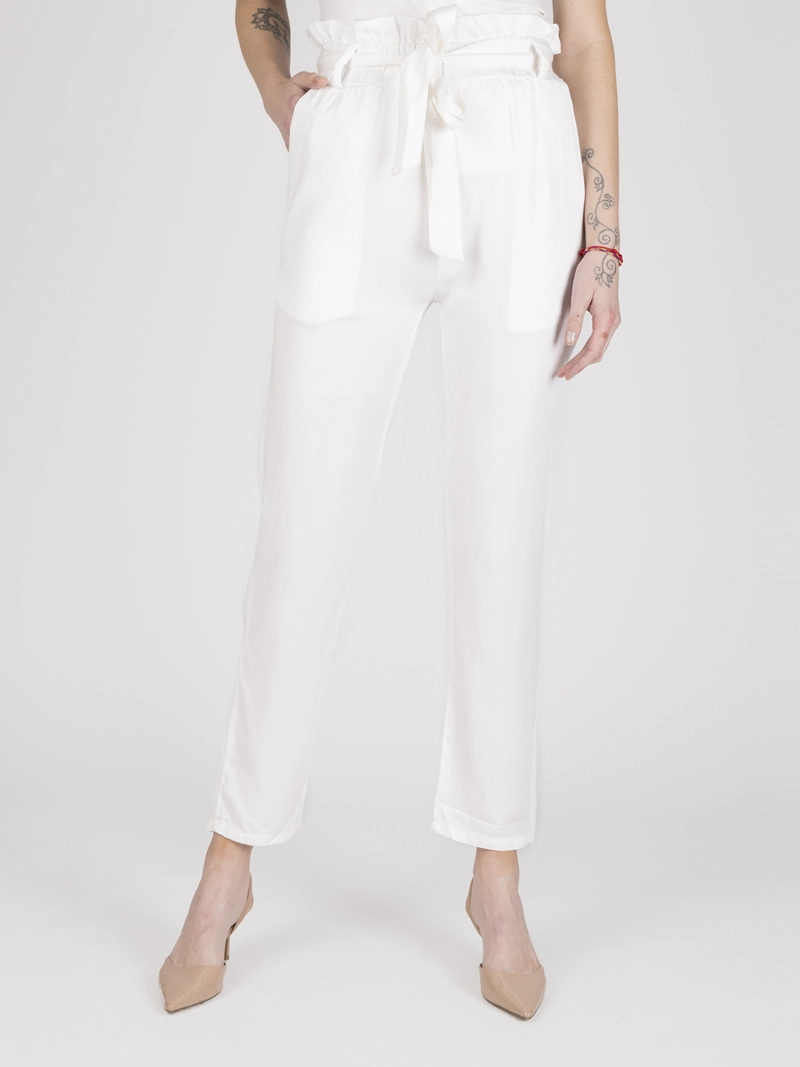 PANTALON BLANCO LINEATRE - 1