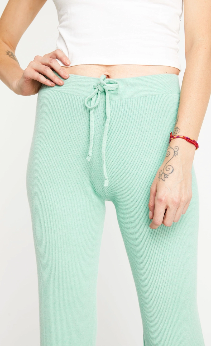 PANTALON MUJER ADELIS VERDE LINEATRE - 3