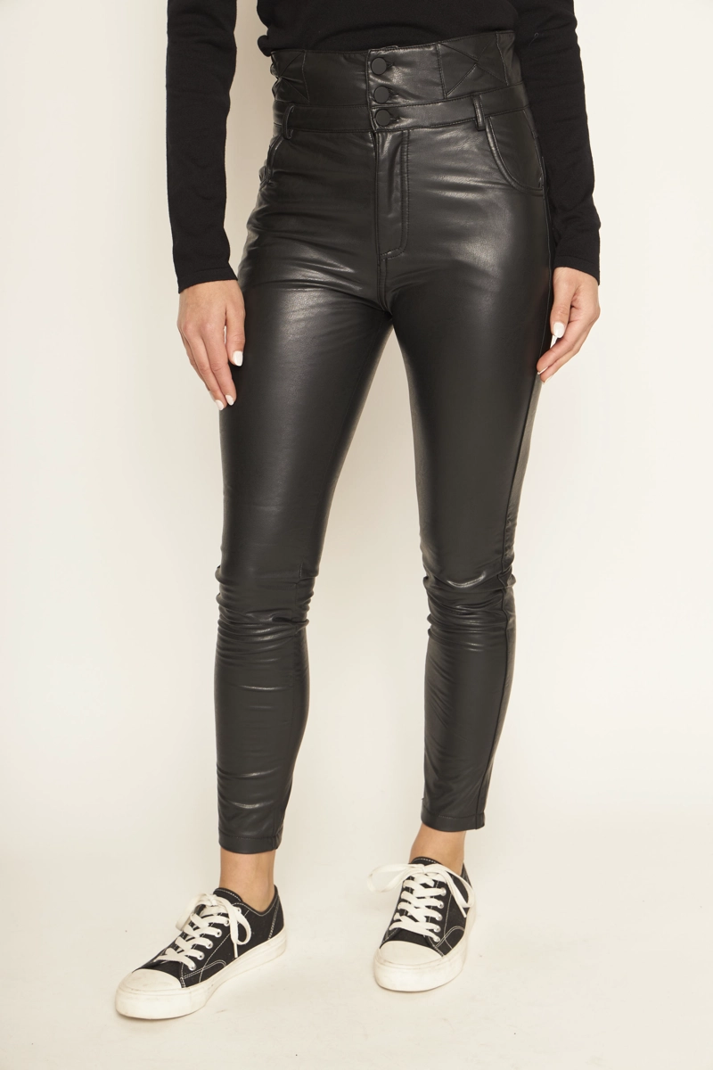 PANTALON RULA NEGRO - 1
