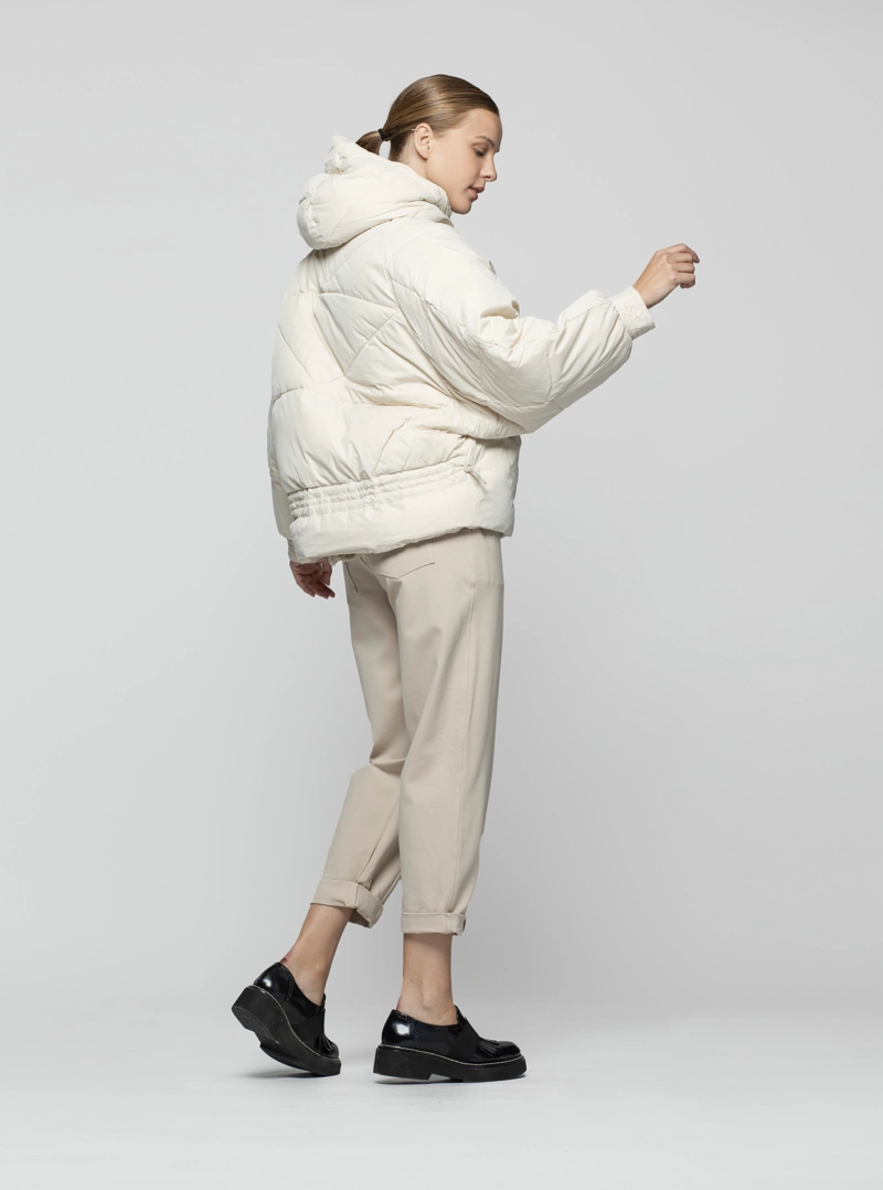 PARKA MUJER ELAIA BLANCO LINEATRE - 2