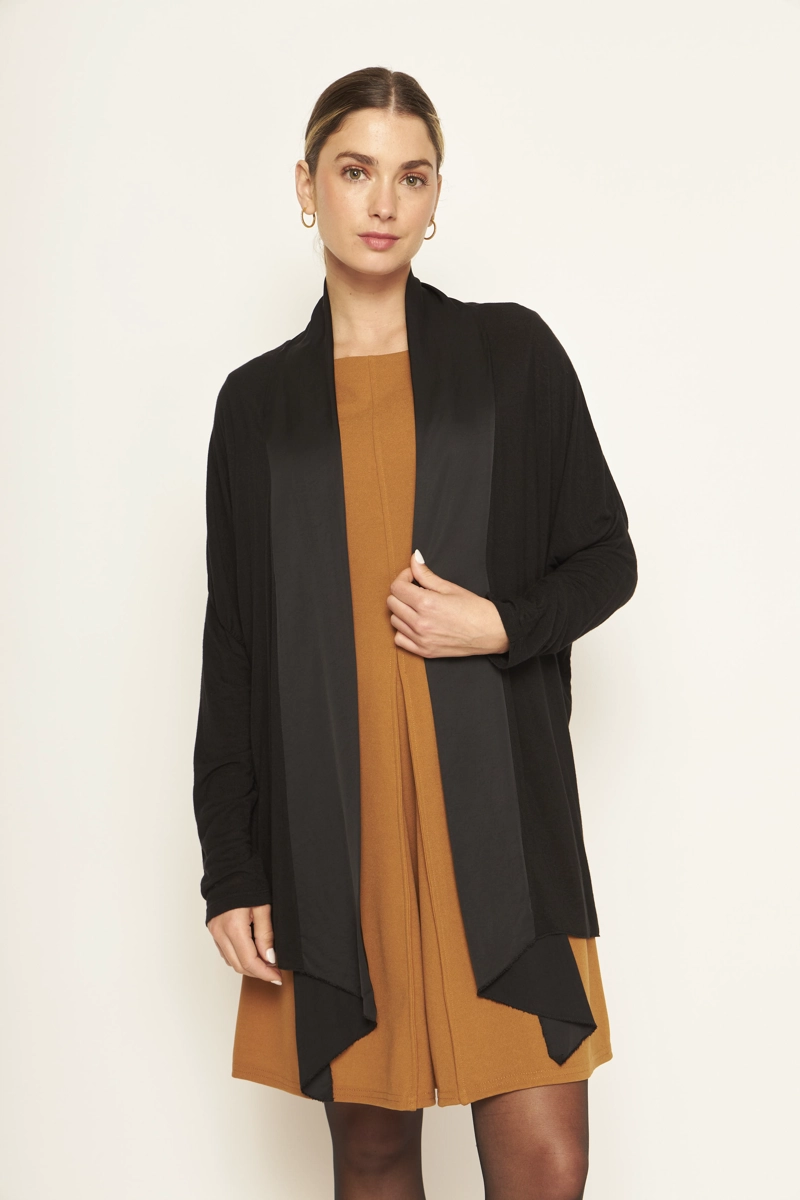 CARDIGAN VITA NEGRO - 3