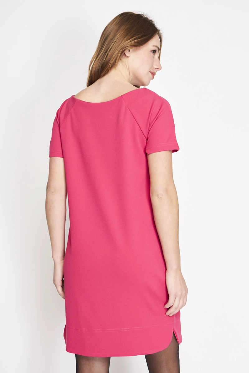 VESTIDO SIRA FUCSIA - 3