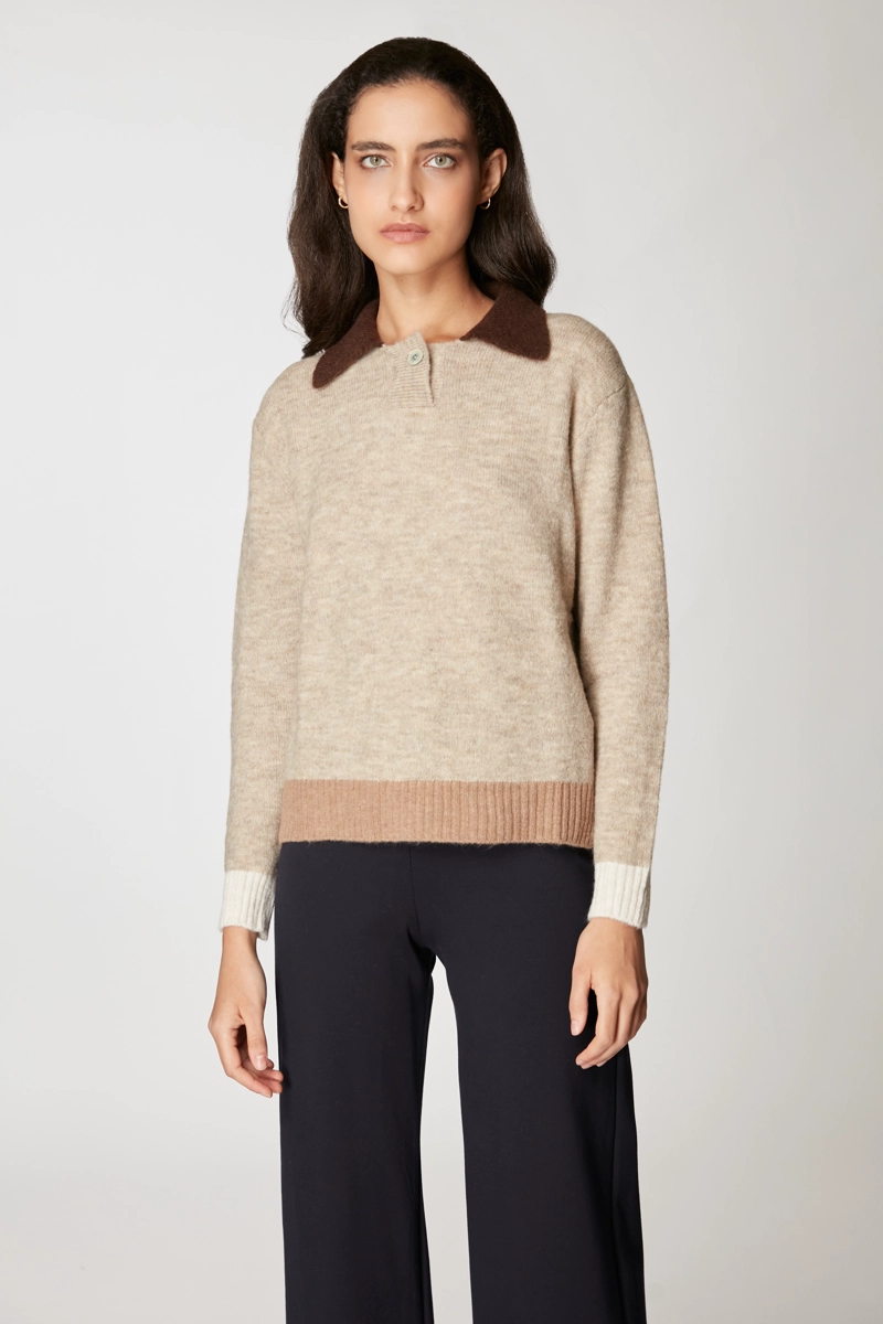 SWEATER JUDE BEIGE - 1