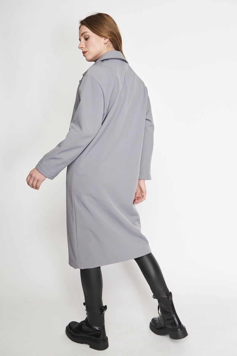 ABRIGO BINA GRIS - 3