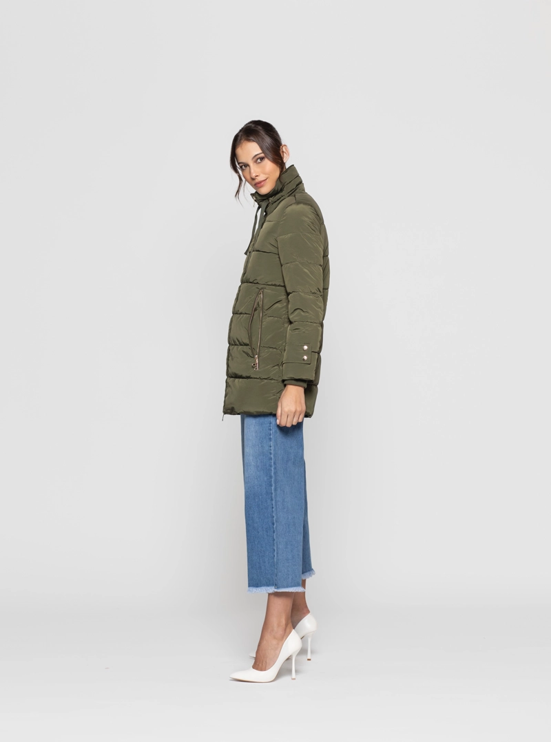 PARKA MUJER KAIRA VERDE  LINEATRE - 2