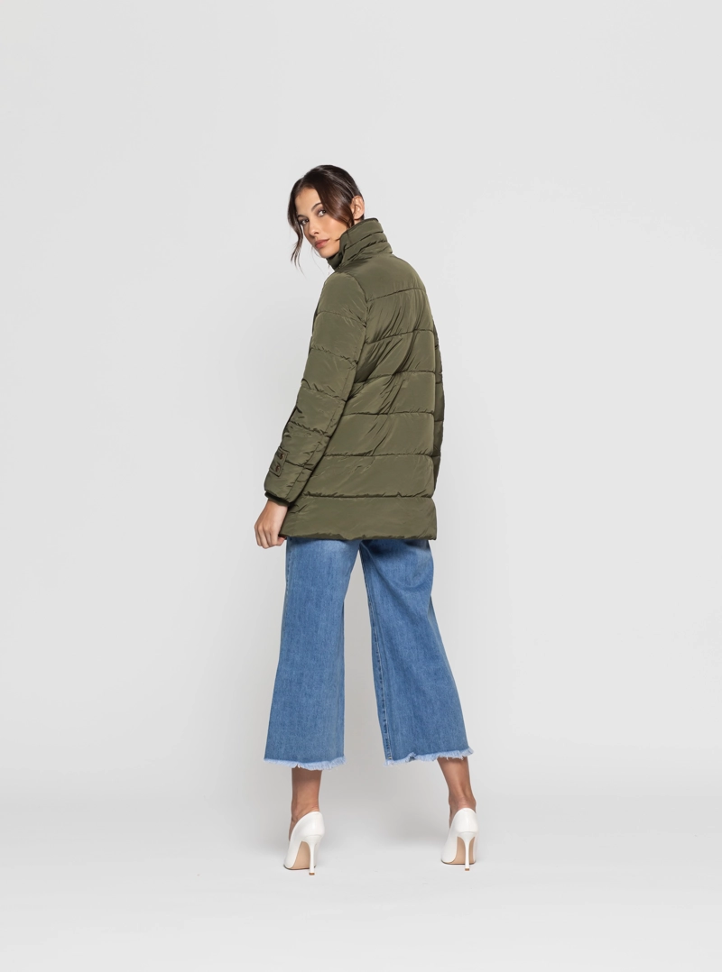 PARKA MUJER KAIRA VERDE  LINEATRE - 3
