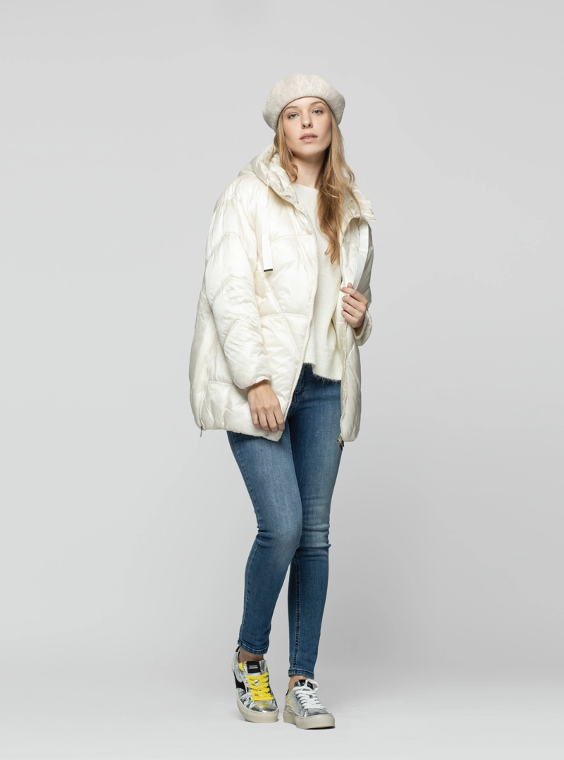 PARKA MUJER TELIA BLANCO LINEATRE - 3