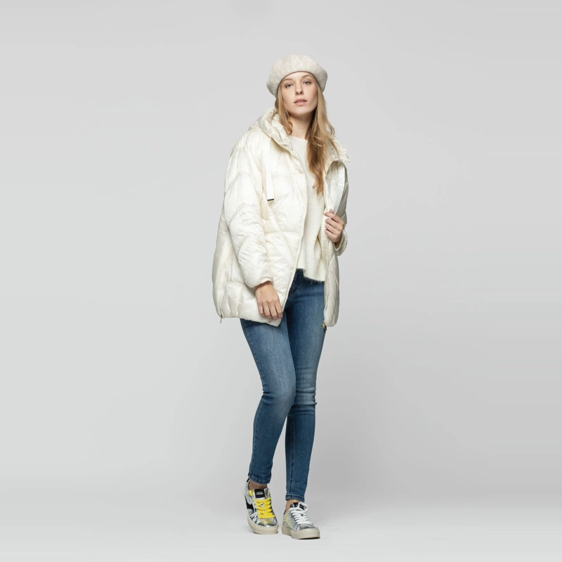 PARKA MUJER TELIA BLANCO LINEATRE - 3