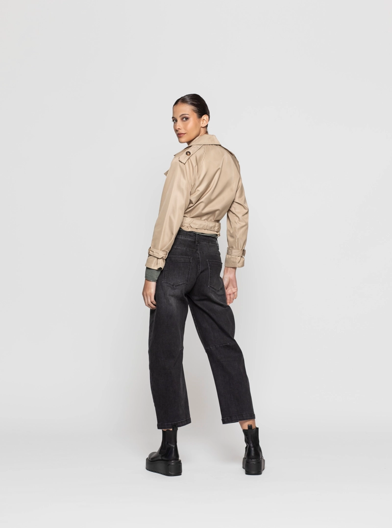 CHAQUETA MUJER VEYRA BEIGE LINEATRE - 1